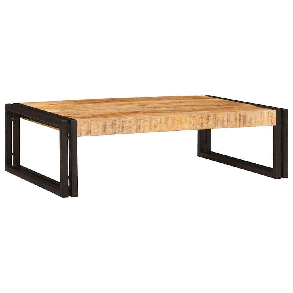 Badezimmer Regal 80 x 50 x 23 cm Massivholz Mangoholz und Eisen