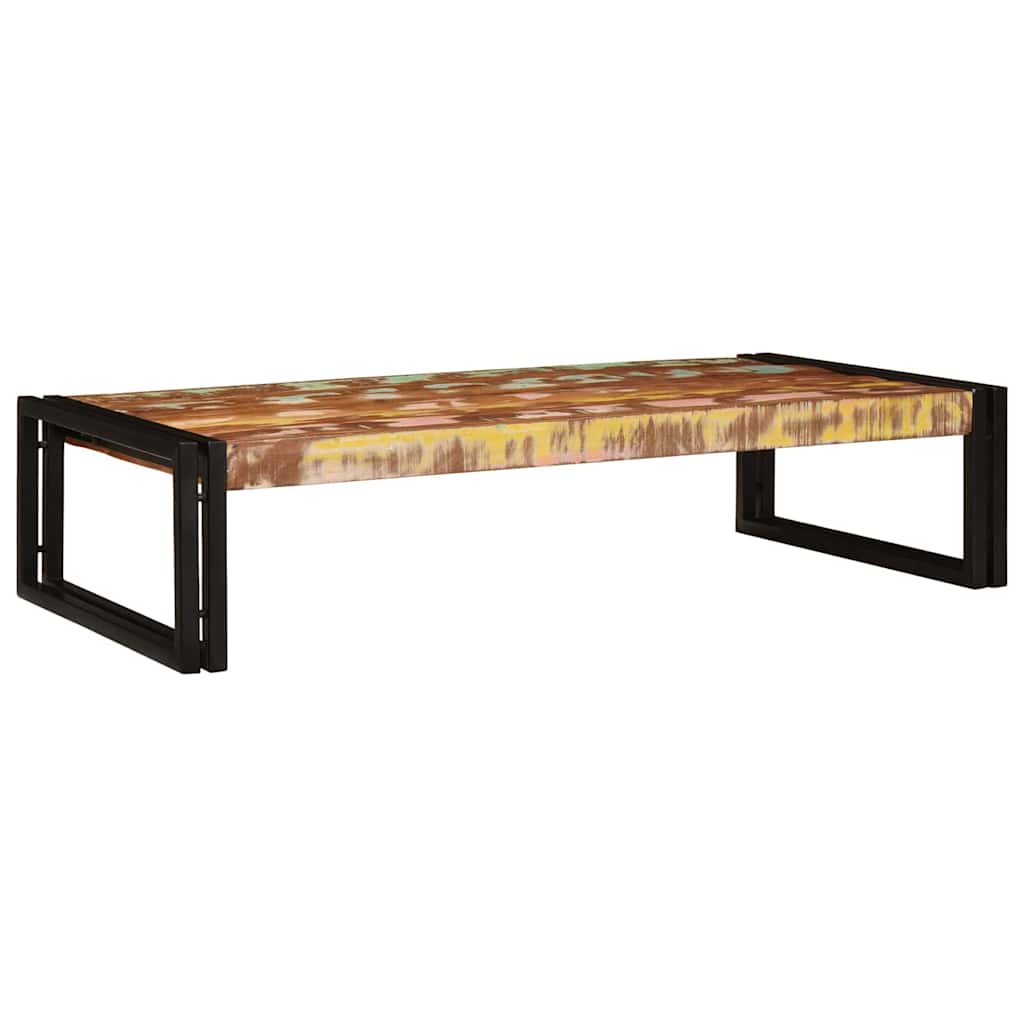 Badezimmer Regal 100 x 50 x 23 cm Massiv Mango Holz und Eisen