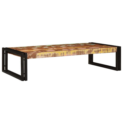 Badezimmer Regal 100 x 50 x 23 cm Massiv Mango Holz und Eisen