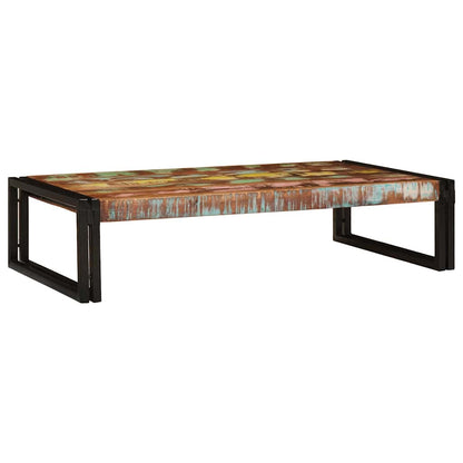 Badezimmer Regal 100 x 50 x 23 cm Massiv Mango Holz und Eisen