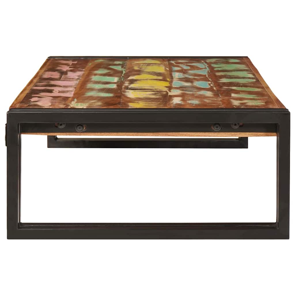 Badezimmer Regal 100 x 50 x 23 cm Massiv Mango Holz und Eisen