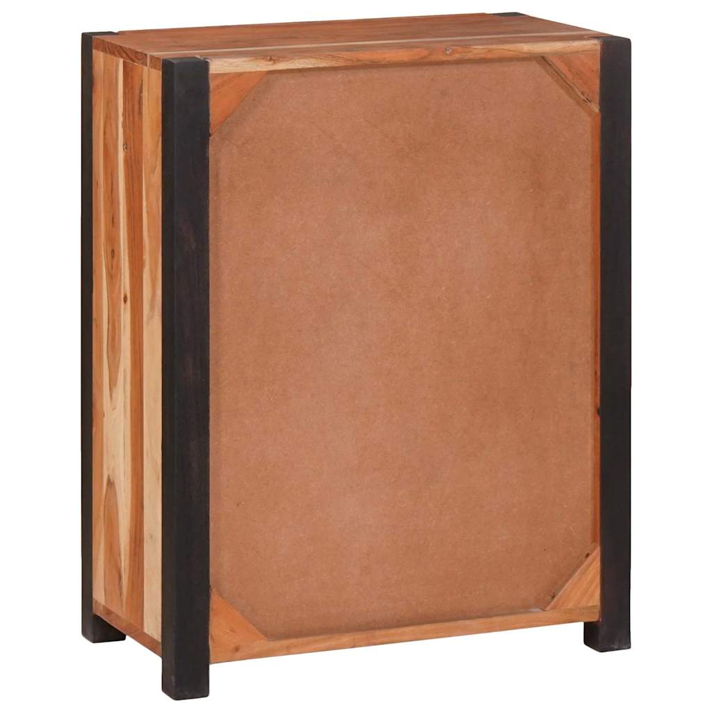 Sideboard 3 pcs Braun 110 x 30 x 75 cm Massivholz Akazie