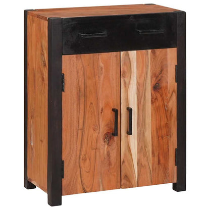 Sideboard 2 pcs Braun 110 x 30 x 75 cm Massivholz Akazie