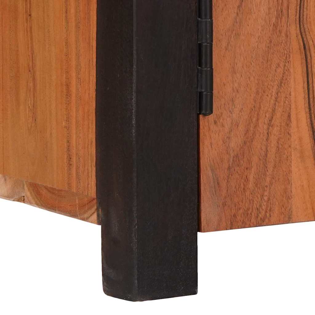 Sideboard 3 pcs Braun 165 x 30 x 75 cm Massivholz Akazie