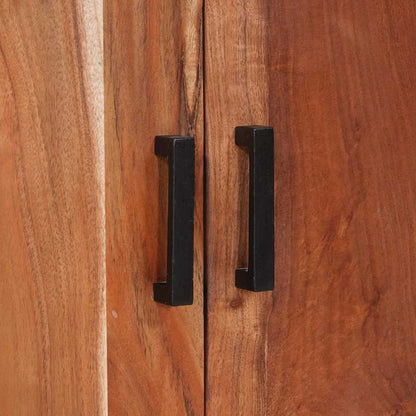 Sideboard Braun 70 x 30 x 75 cm Massivholz Akazie