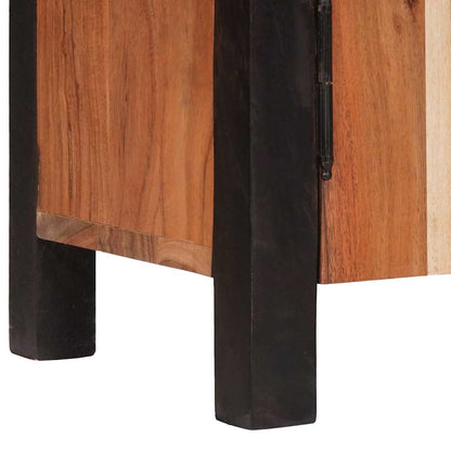 Sideboard Braun 70 x 30 x 75 cm Massivholz Akazie