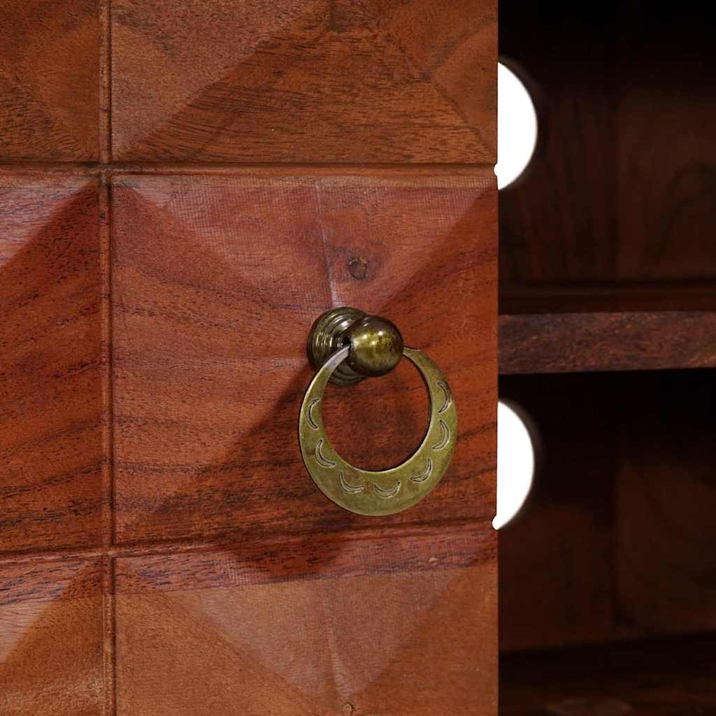 Medienlagerung Schränke & Regale mit Tür Braun 112 x 30 x 48 cm