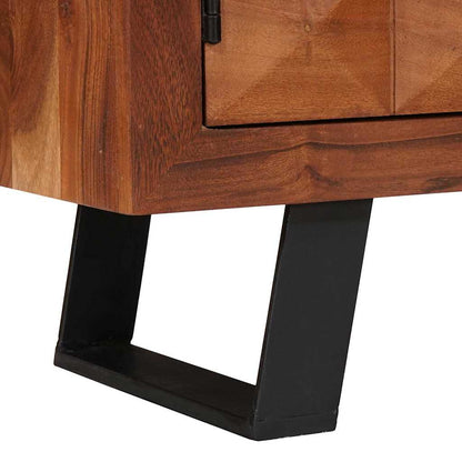 Medienlagerung Schränke & Regale mit Tür Braun 112 x 30 x 48 cm