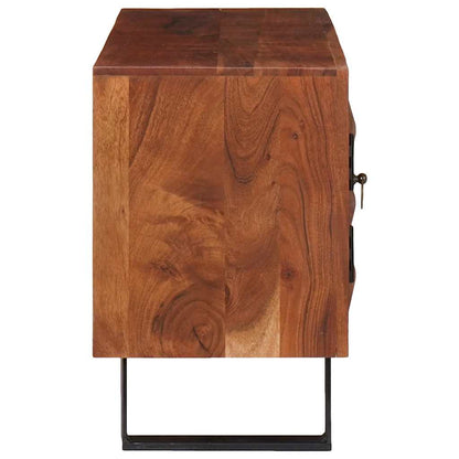 Medienlagerung Schränke & Regale mit Tür Braun 112 x 30 x 48 cm