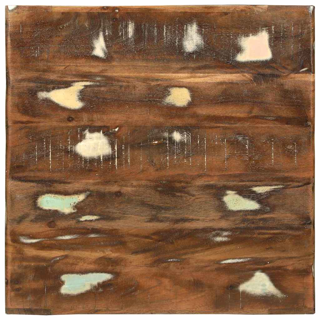 Couchtisch Mehrfarbig 50 x 50 x 35 cm Massives Altholz