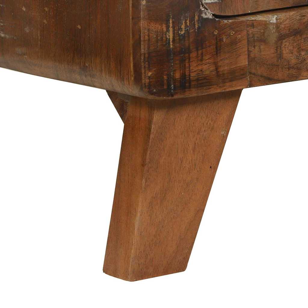 Couchtisch Mehrfarbig 80 x 54 x 45 cm Massives Altholz