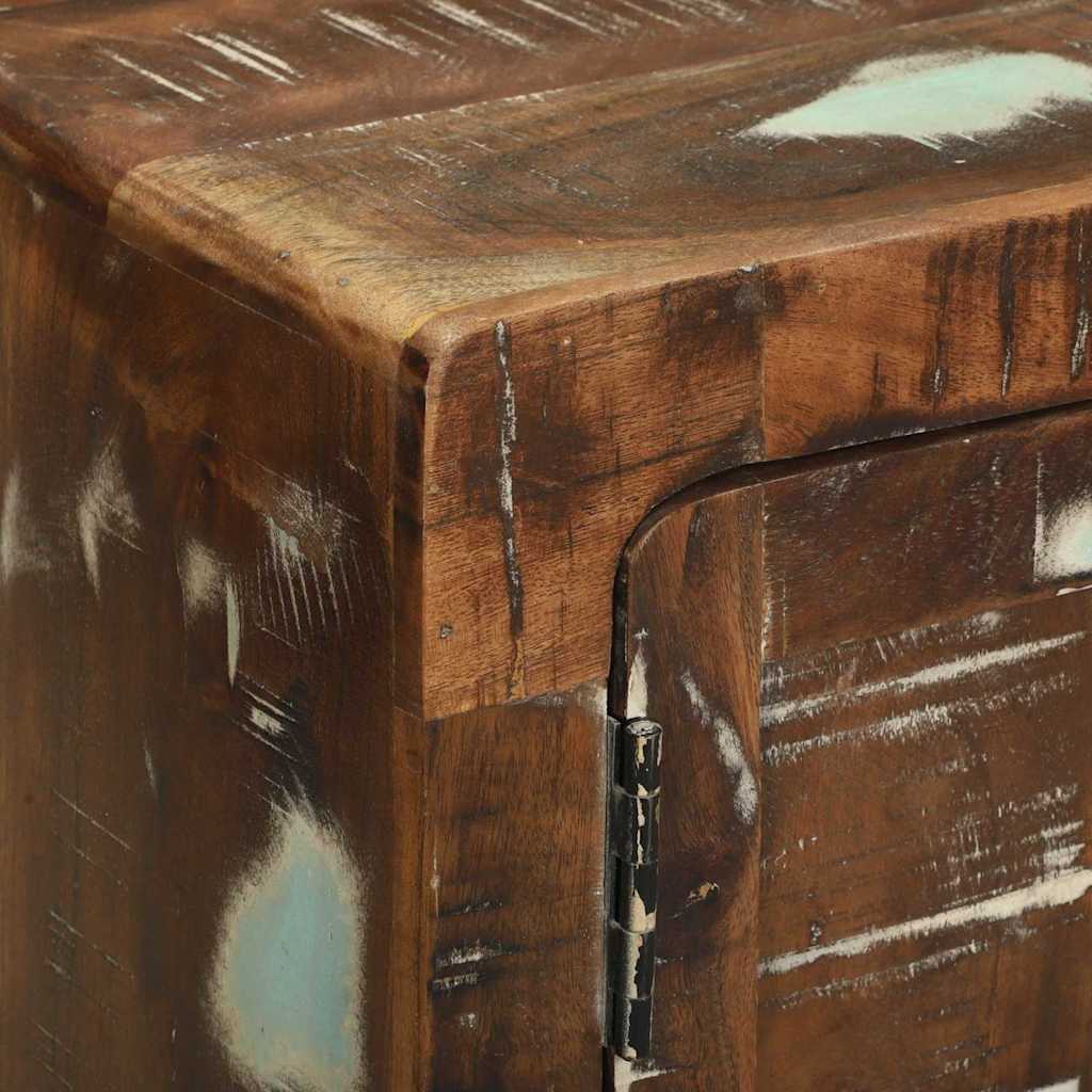 Couchtisch Mehrfarbig 80 x 54 x 45 cm Massives Altholz