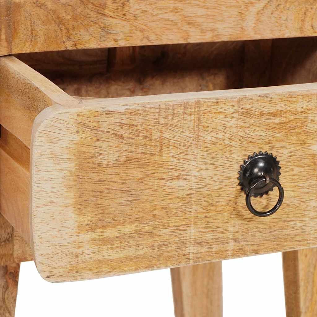Beistelltische mit Tür Braun 40 x 32 x 46 cm Massivholz Mango