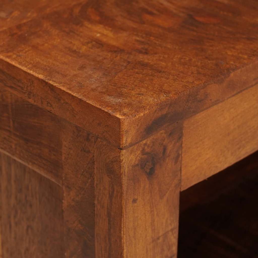 TV-Schränk Braun 110 x 30 x 40 cm massives Mangoholz