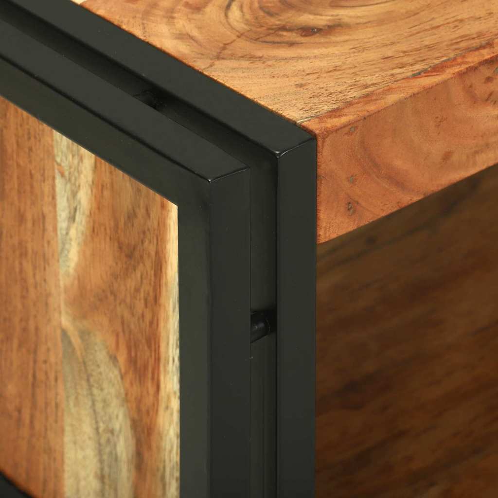 Couchtisch Braun 120 x 50 x 38 cm Akazie Massivholz