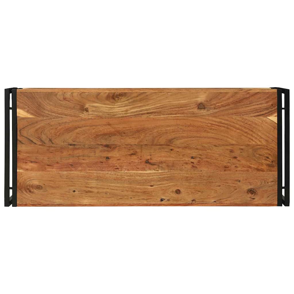 Couchtisch Braun 120 x 50 x 38 cm Akazie Massivholz