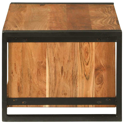 Couchtisch Braun 90 x 50 x 38 cm Akazie Massivholz