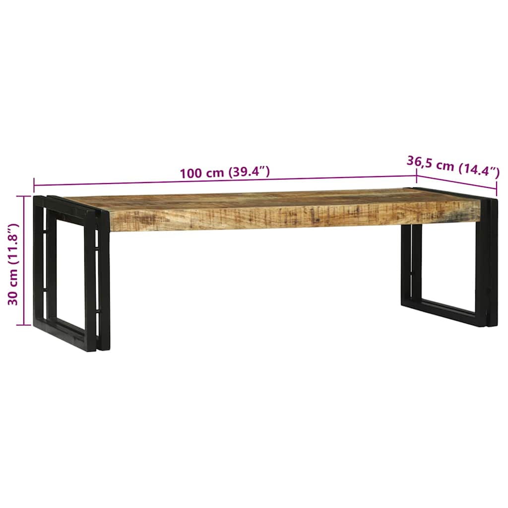 Couchtisch 2 pcs Braun 48 x 40 x 40 cm Massivholz Mango