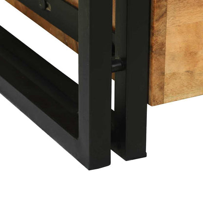 Couchtisch Braun 90 x 50 x 38 cm Massivholz Akazie