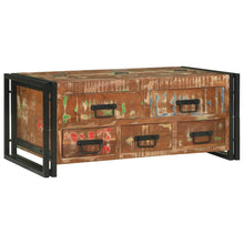 Couchtisch Braun 90 x 50 x 38 cm Massives Altholz