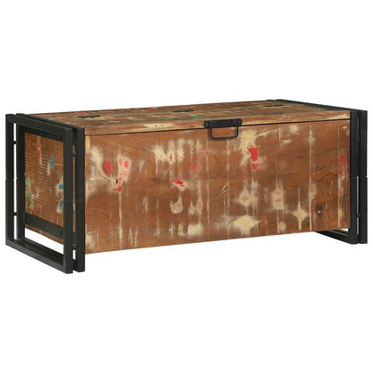 Couchtisch Braun 90 x 50 x 38 cm Massives Altholz