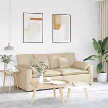 Modulares Sofa mit Kissen Cream