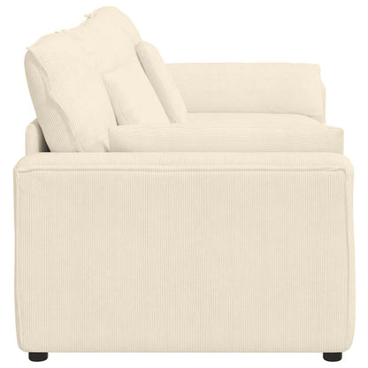 Modulares Sofa mit Kissen Cream