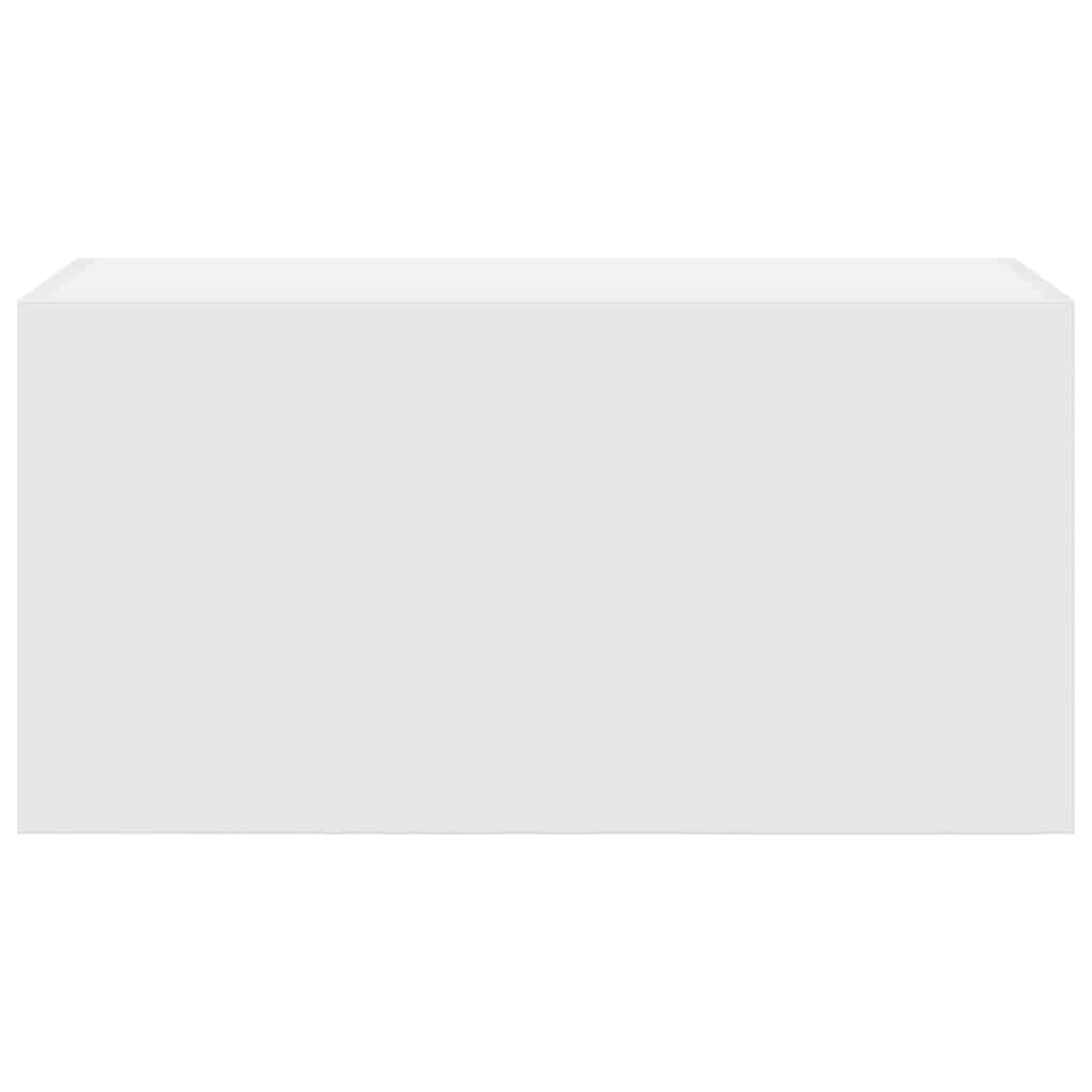 Bad-Wandschrank Weiß 60x25x30 cm Holzwerkstoff