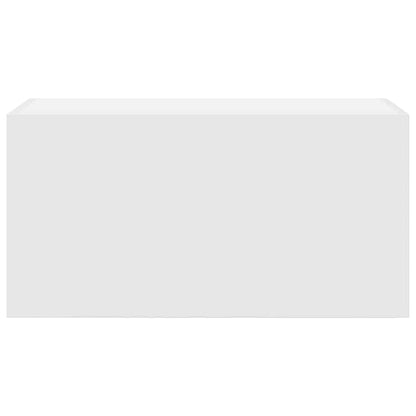 Bad-Wandschrank Weiß 60x25x30 cm Holzwerkstoff