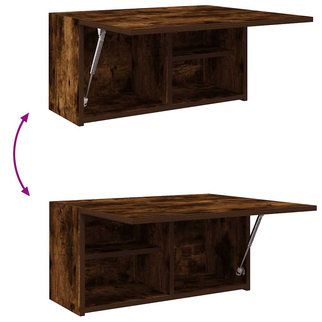 Bad-Wandschrank Räuchereiche 60x25x30 cm Holzwerkstoff