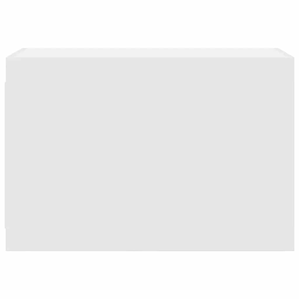 Bad-Wandschrank Weiß 60x25x40 cm Holzwerkstoff