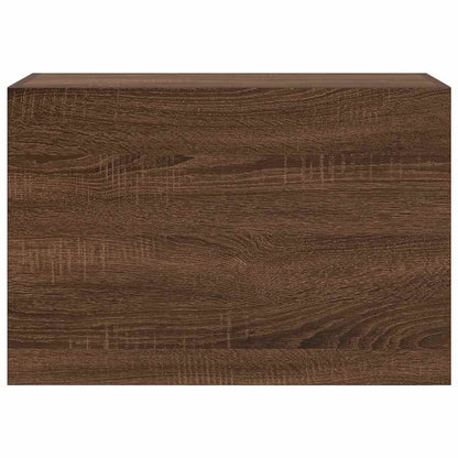 Bad-Wandschrank Braun Eichen-Optik 60x25x40 cm Holzwerkstoff