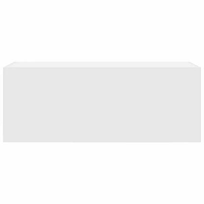 Bad-Wandschrank Weiß 80x25x30 cm Holzwerkstoff