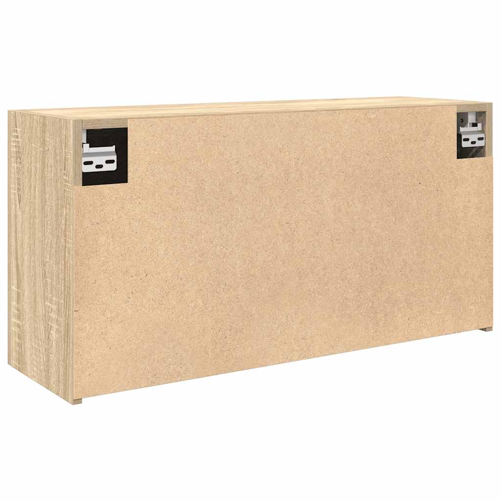 Bad-Wandschrank Sonoma-Eiche 80x25x40 cm Holzwerkstoff