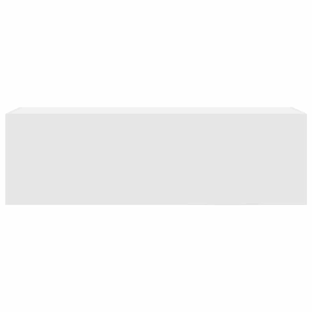 Bad-Wandschrank Weiß 100x25x30 cm Holzwerkstoff