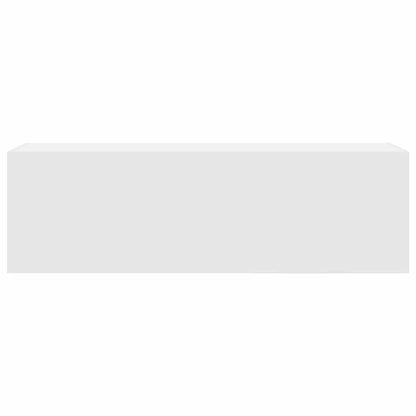 Bad-Wandschrank Weiß 100x25x30 cm Holzwerkstoff