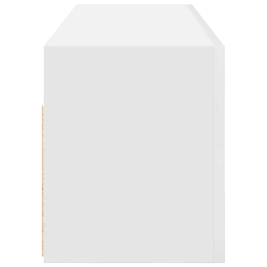 Bad-Wandschrank Weiß 100x25x30 cm Holzwerkstoff