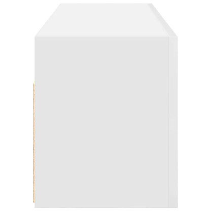 Bad-Wandschrank Weiß 100x25x30 cm Holzwerkstoff