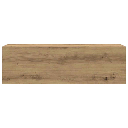 Bad-Wandschrank Artisan-Eiche 100x25x30 cm Holzwerkstoff