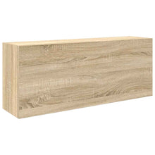 Bad-Wandschrank Sonoma-Eiche 100x25x40 cm Holzwerkstoff