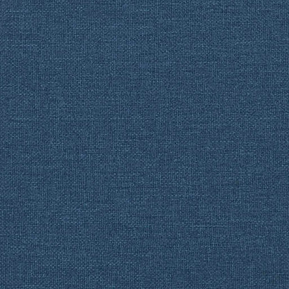 Modulares Sofa Eckmodul mit Kissen Blau 100 cm