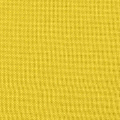 Modulares Sofa Eckmodul mit Kissen Hellgelb 100 cm