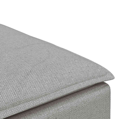 Modulares Sofa-Fußhocker-Modul Wolkengrau 100 x 100 x 48 cm
