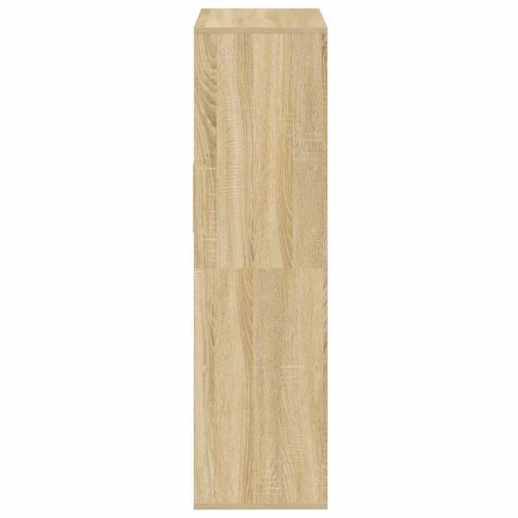 Bücherregal Sonoma-Eiche 66x31x112 cm Holzwerkstoff