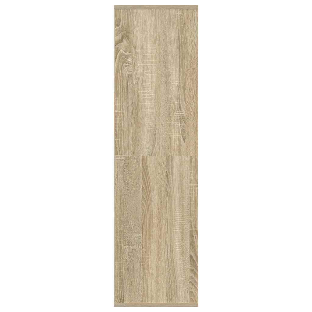 Bücherregal Sonoma-Eiche 34x31x112 cm Holzwerkstoff