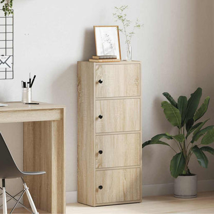 Bücherregal Sonoma-Eiche 40x24x102 cm Holzwerkstoff