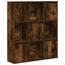 Bücherregal Räuchereiche 89x24x101,5 cm Holzwerkstoff