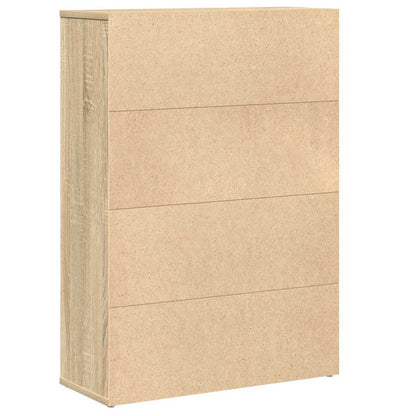 Bücherregal Sonoma-Eiche 60x24x85 cm Holzwerkstoff