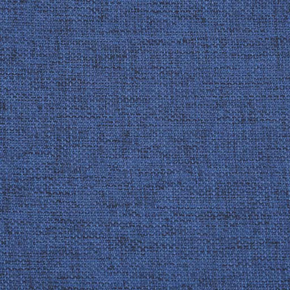 Bürostuhl Drehbar Blau Stoff