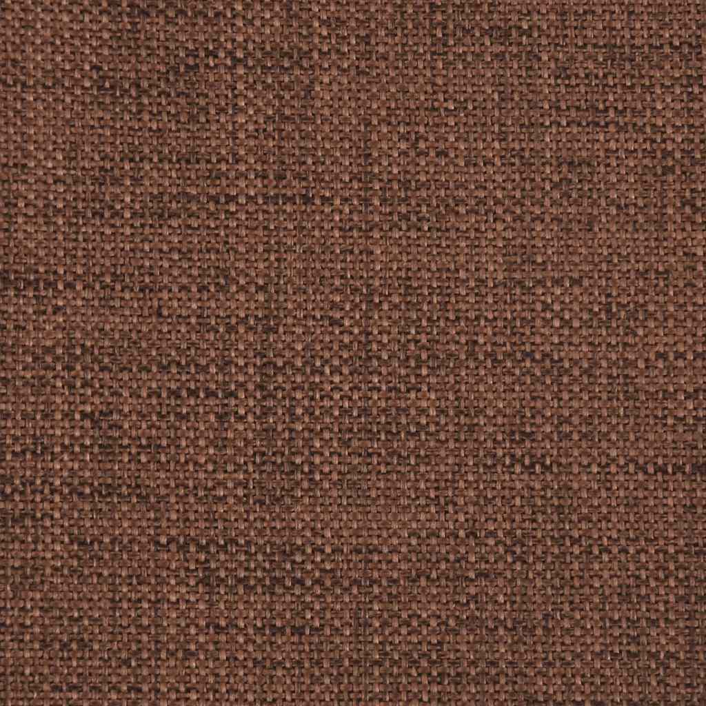 Bürostuhl Drehbar Braun Stoff